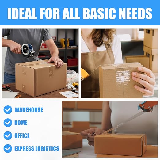 Clear Packing Tape, 36 Rolls Heavy Duty Packaging Tape for Shipping Packaging Moving Sealing, Thicker Clear Packing Tape, 1.88 inches Wide, 60 Yards Per Roll, 2160 Total Yards