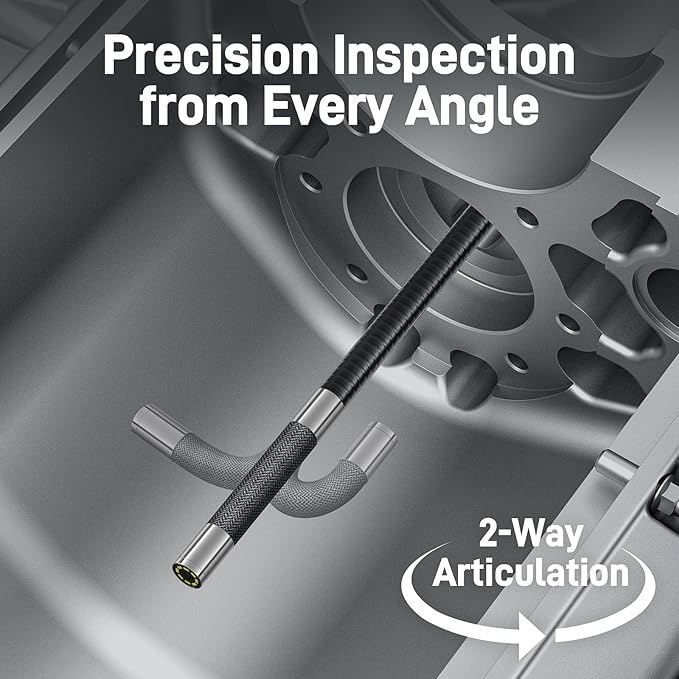 Teslong Two-Way Articulating Borescope & Rigid Rifle Borescope