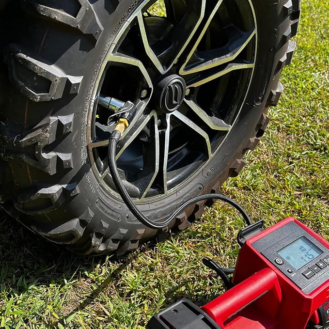 LockNFlate® 90-Degree Air Chuck (Open Flow 90°)