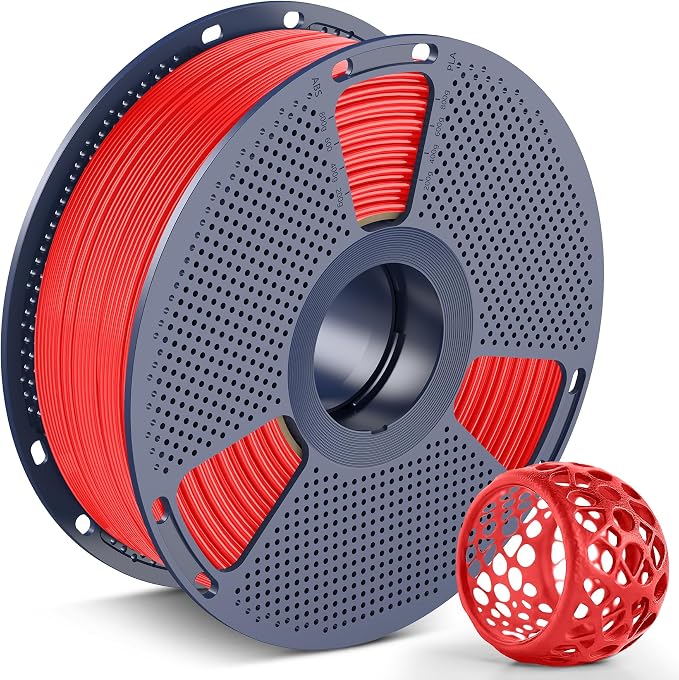 SUNLU TPU 3D Printer Filament 1.75mm,Highly Elastic 90A TPU Filament,Flexible 3D Filament for Fast Printing,Dimensional Accuracy +/- 0.03mm,(1kg Red,90a TPU)
