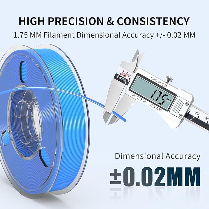 RAMBERY 500gx8 PLA+ Filament Bundle 1.75mm, 8 Colors PLA Plus 3D Printing Filaments Dimensional Accuracy +/- 0.02mm, 8 Pack 500g Spools, Black/White/Red/Yellow/Gray/Blue/Pink/Mint Green