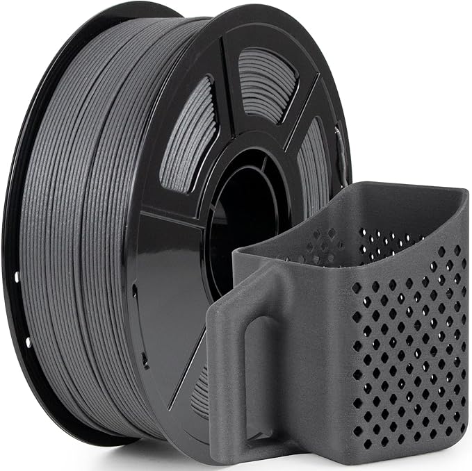 iSANMATE ASA-GF 3D Printer Filament, 10% Glass Fiber Reinforced, Superior Weather & UV Resistance, High Strength & Thermal Stability for Outdoor & High-Impact Applications (1kg, Grey)