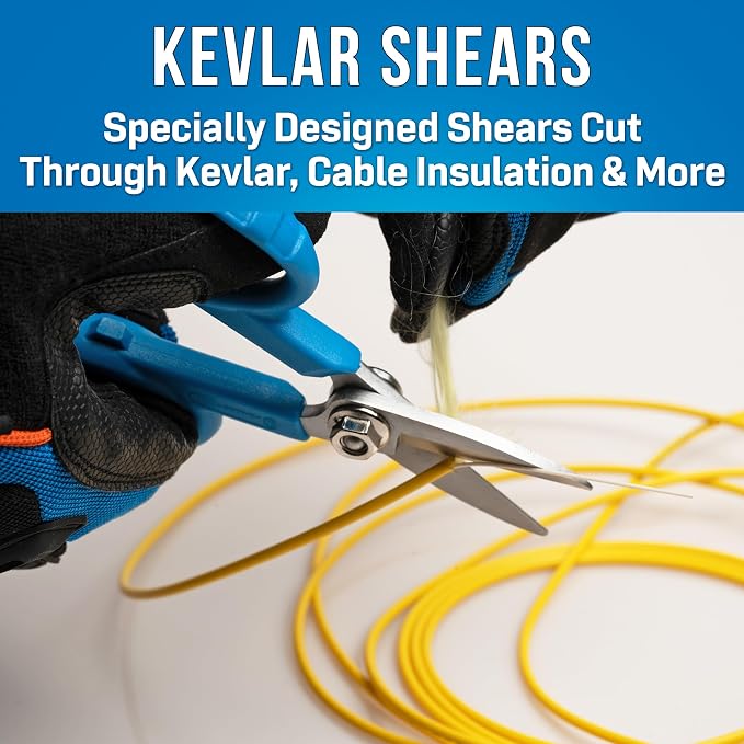 Jonard Tools KCS-4 Fiber Optic Kevlar Cutting Shears