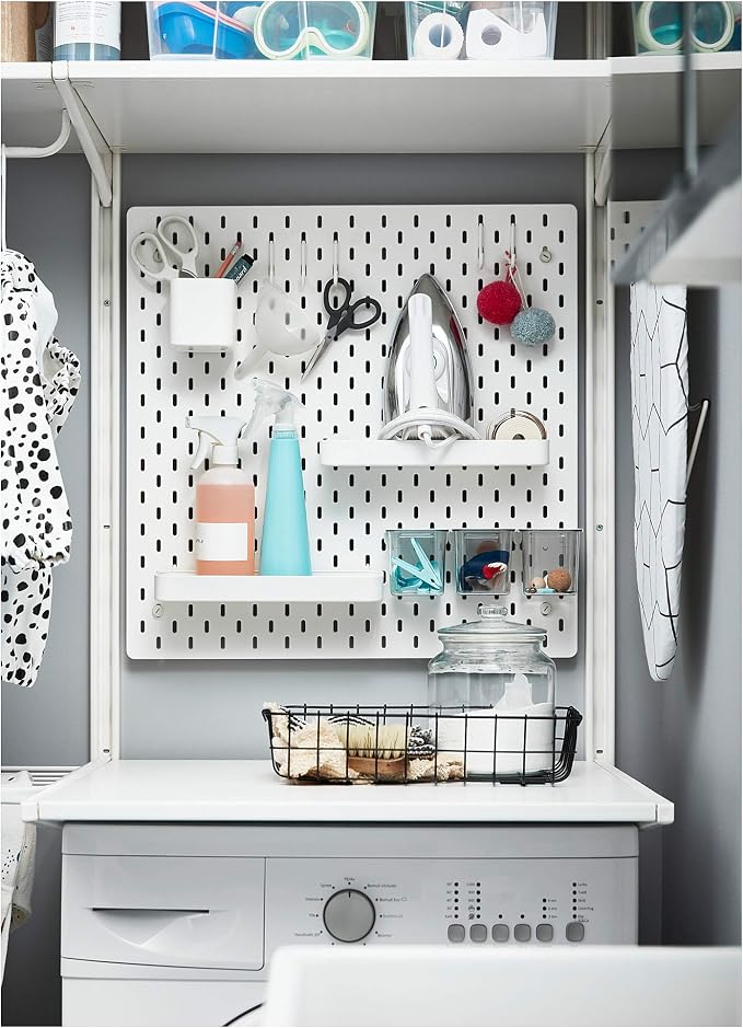 Ikea SKÅDIS pegboard white (56x56 cm)