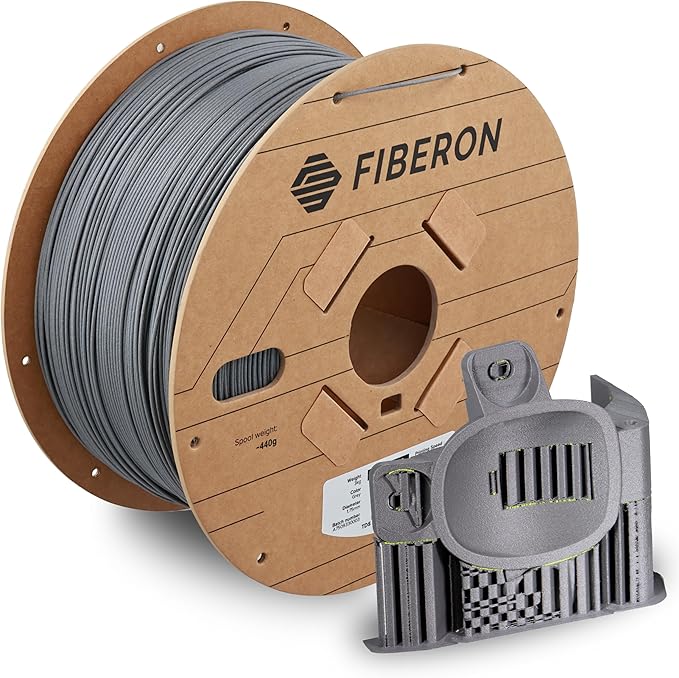 Polymaker Fiberon PPS-GF20 Filament 1.75mm 3kg Spool, Extreme Heat Resistance, Electrically Insulating, UL94 V0 Flame Retardant, Chemical Resistant, Ideal for Housings, Fixtures & Automotive Parts