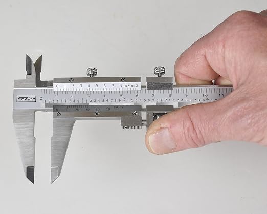Fowler 52-058-008-0, Vernier Caliper with 0-8"/200mm Measuring Range