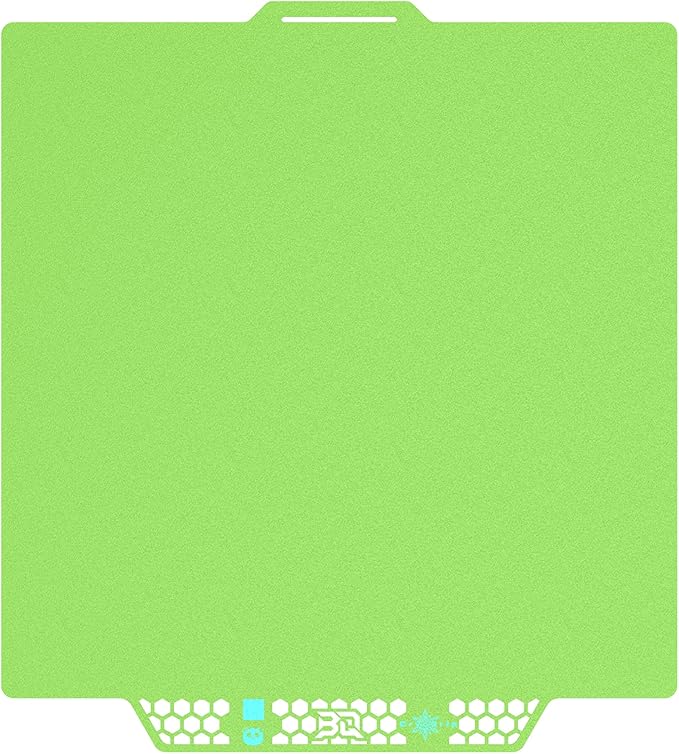 BIQU CryoGrip Pro Glacier Green Compatible with Bambu-Lab P1S/P1P/P2S/X2D/X1C/X1E/A1 3D Printers 257x257MM Panda Build Plate Double Sided Upgrade Removable Surface Platform