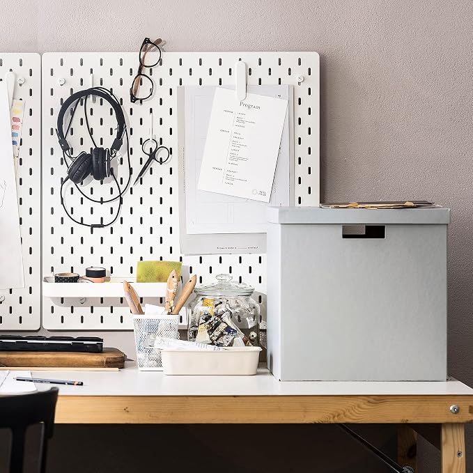 Ikea SKÅDIS pegboard white (56x56 cm)