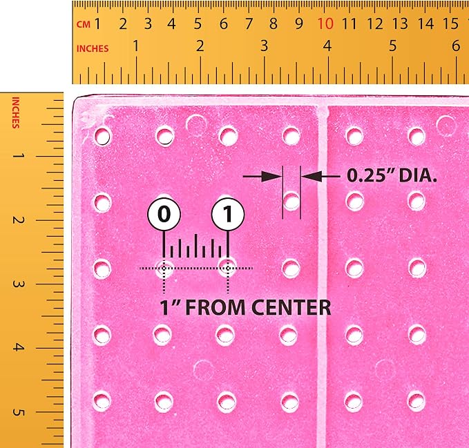 Azar Displays 900988-PNK 125-PIECE PEGBOARD ORGANIZER KIT (2-24""X 24"")", Pink