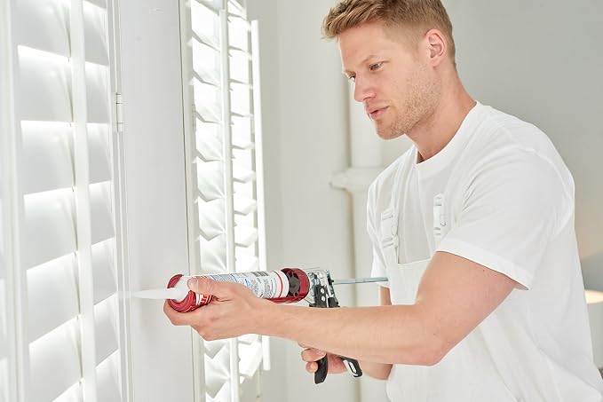 Tajima CNV100SP Convoy Super 12" Caulk Gun, Black/Red