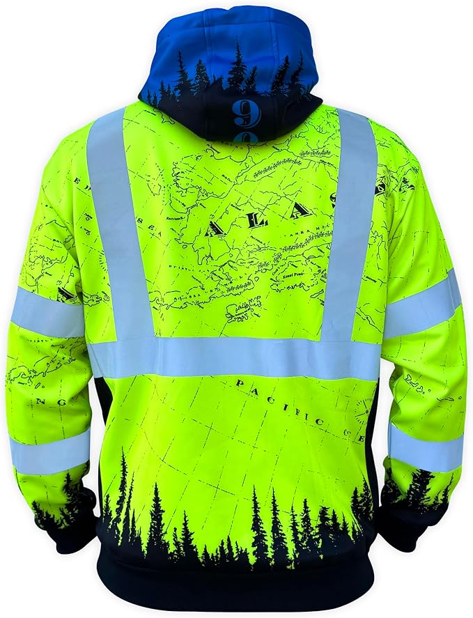 SafetyShirtz SS360 ANSI Class 3 Type R Graphic Hoodie