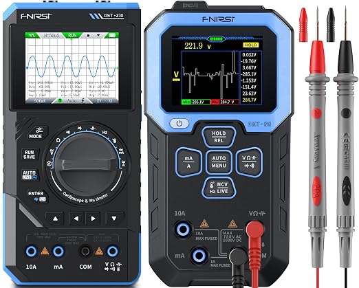10MHz Oscilloscope and Multimeter