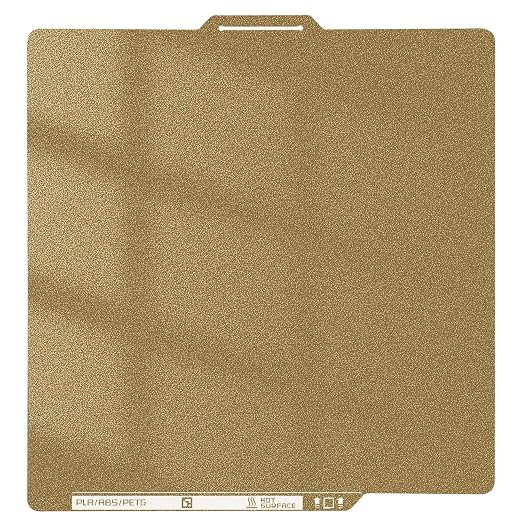Double Sided for Bambu Lab X1/X1C/X1E/P1P/P1S/A1 Build Plate PEI Sheet Heated Bed Spring Steel Flexible Platform 257.5x257.5 mm Textured Board for 3D Printer
