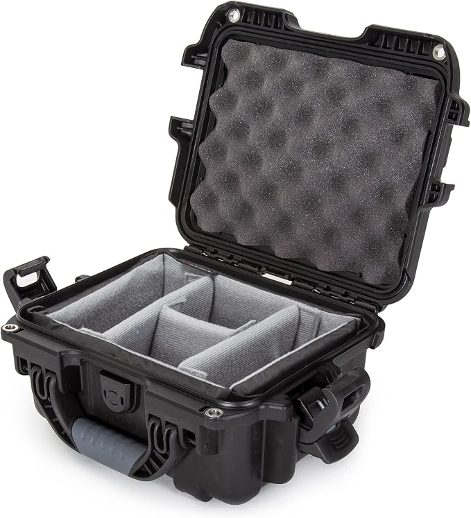 NANUK 905 Waterproof Hard Case with Padded Dividers - Black
