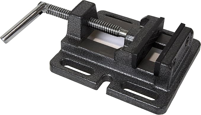WEN 4206T 2.3-Amp 8-Inch 5-Speed Cast Iron Benchtop Drill Press & DPA423 3 in. Drill Press Vise