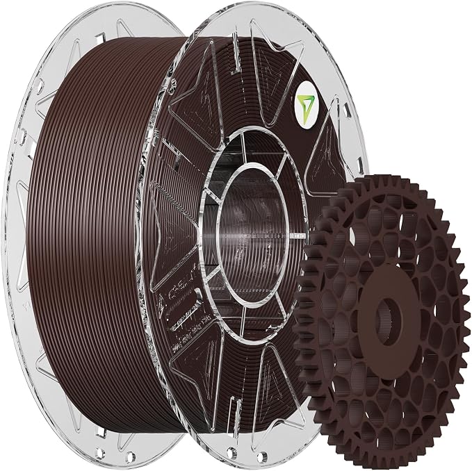 Creality Carbon Fiber PETG Filament 1.75 mm 1KG, Hyper PETG-CF Filament, Matte Finish, Heat-Resistant, High Strength & Outdoor Durable, High Speed 30-600mm/s, Fits for Most 3D Printers, (Danxia Red)