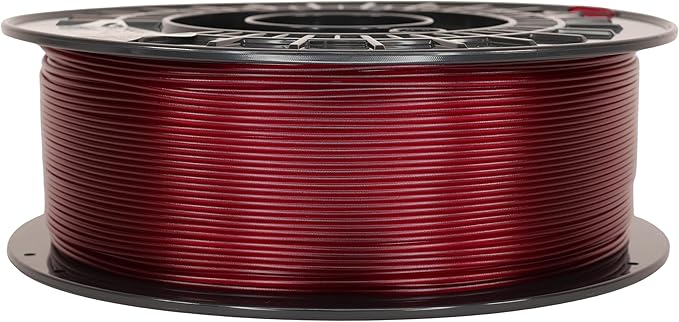 3D-Fuel Tough Pro PCTG Filament for 3D Printing, Better Than PETG Filament, Made in The USA, Dimensional Accuracy +/- 0.02 mm, 1.75mm, 1 kg Spool, Transparent Ruby Red
