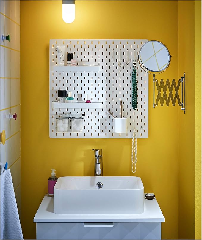 Ikea SKÅDIS pegboard white (56x56 cm)