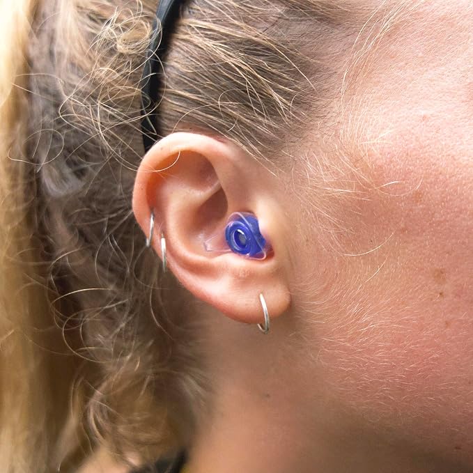 Eargasm High Fidelity Earplugs: Portola Festival Edition - Noise Reducing Ear-Plugs for Hearing Protection at Music Festivals, Loud Environments, Concerts, Live Events, Sporting Events