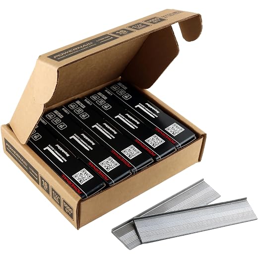 Powernail L150165 16 Gauge 1-1/2 Inch Length L-Cleat Nail for Hardwood Flooring (1 case of 5-1000ct boxes)