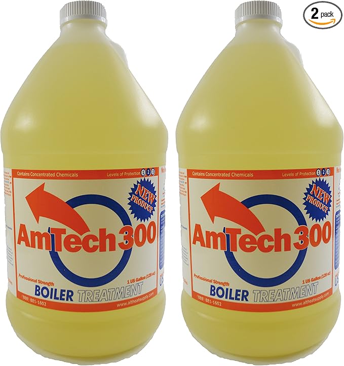 AmTech300 - Boiler Treatment Professional Strength (Rust Inhibitor For Outdoor Wood Boilers)
