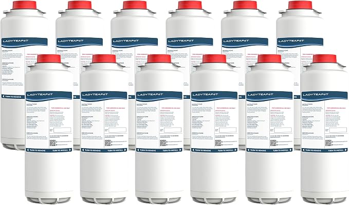 Water Filter Replacement Compatible With Elkay 51300C EWF3000, ezH20 Bottle Filling Stations (No Chip - 12 Pack)