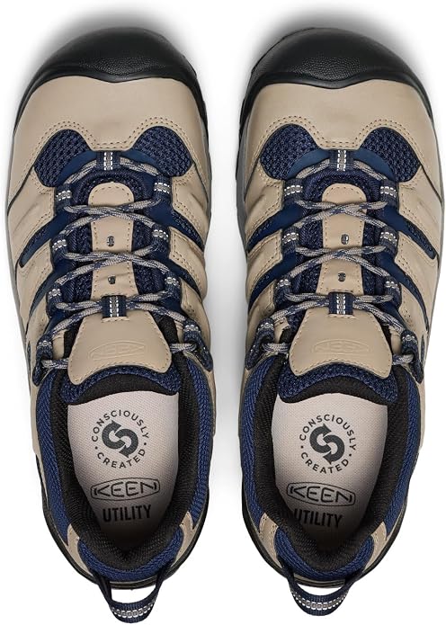 KEEN Utility Men's Lansing Low Height Steel Toe Work Shoes