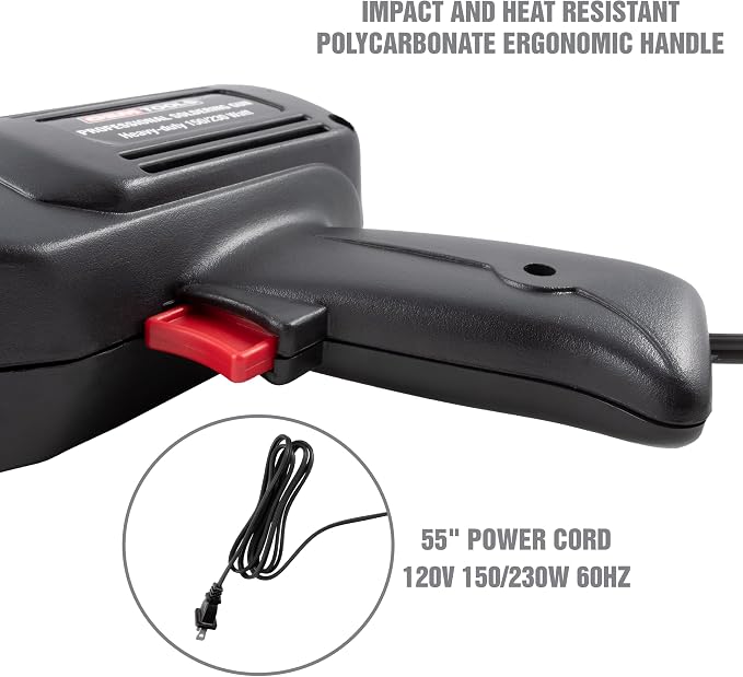 OEMTOOLS 24773 Professional Soldering Gun Kit with Case, Includes 2 Soldering Gun Tips and Rosin Core Solder, Automotive and Electronic Soldering Kit