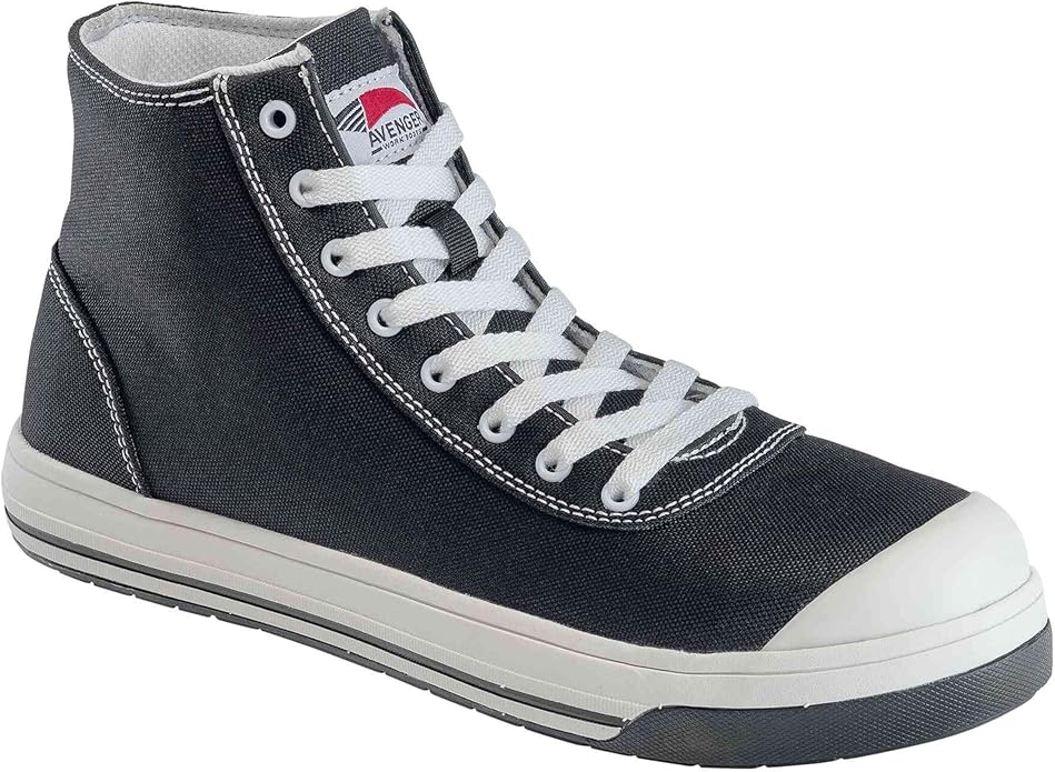 Avenger Blade High Top Aluminum Toe Men's Industrial Work Shoes, Comfortable & Light Work Shoes for Men, Electric Hazard, Slip Resistant