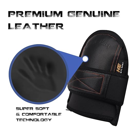 Super Soft Genuine Leather Knee Pads for Work with Wide Single Non-Slip Strap, Shorts Available, Replaceable Inner Cushion Knee Pads for Construction, Garden, Clean, Floor and Garage ,Black upgraded