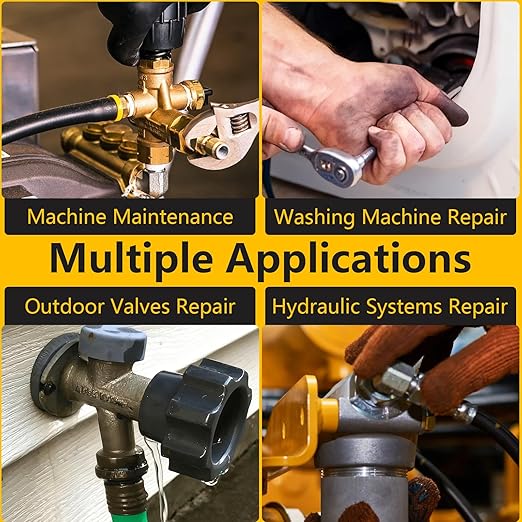 1086 PCS O-Rings Assortment Kit with 4 Pick & Hook Tools - 32 Sizes SAE Buna-N O Ring Set Compliant with AS568 Standards, Ensure Leak-Proof Seals for Hydraulic, Plumbing & Automotive Repairs