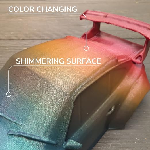 Polymaker Panchroma PLA Filament 1kg, Gradient 3D Printing Filament 1.75mm | Starlight Rainbow, Neatly Wound PLA for Easy Print & Smooth Feeding. Compatible with Bambu Lab & Most 3D Printers