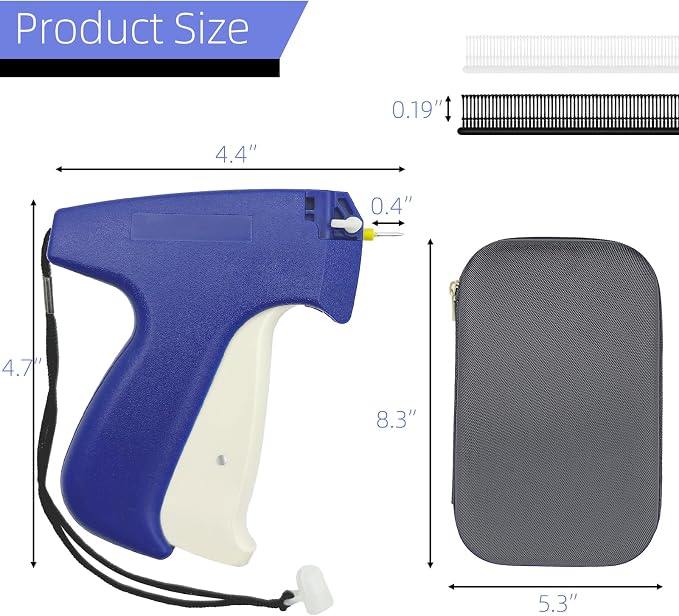 4323 Pcs + 2000pcs Stitch Tagging Gun Quick Clothing Fixer Kit