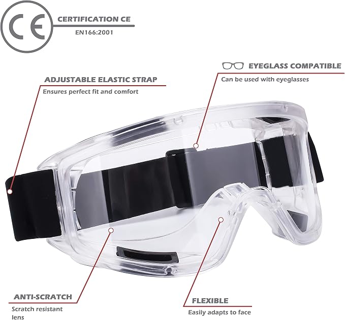 AirGearPro G-500 Reusable Respirator Mask with A1P2 Filters | Anti-Dust | Mask Ideal for Painting, Woodworking, Construction, Sanding, Spraying, DIY etc