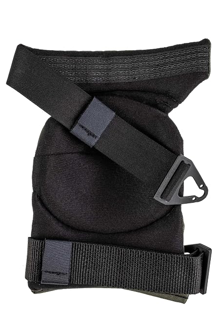 ALTA 52913.09 AltaCONTOUR Knee Protector Pad, Olive Green Nylon Fabric, AltaLOK Fastening, Flexible Cap, Round, Olive Green