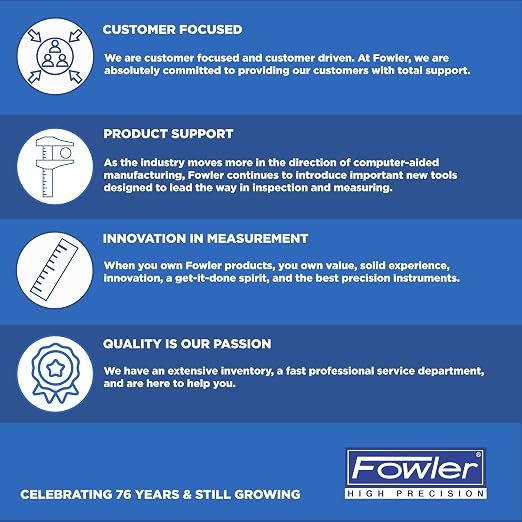 Fowler 52-010-005-0 Caliper Accessory Kit for 4-12 Calipers