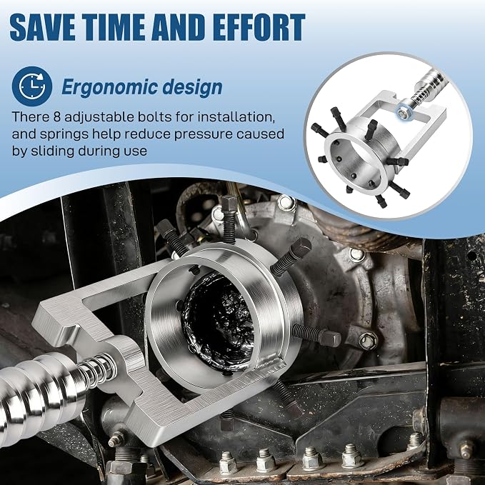 3.75'' CV Axle Removal Tool fit Reinforced Sliding Hammer Axle Shaft Puller Tool with 8 Bolts, for Cars, Trucks, ATV,UTV
