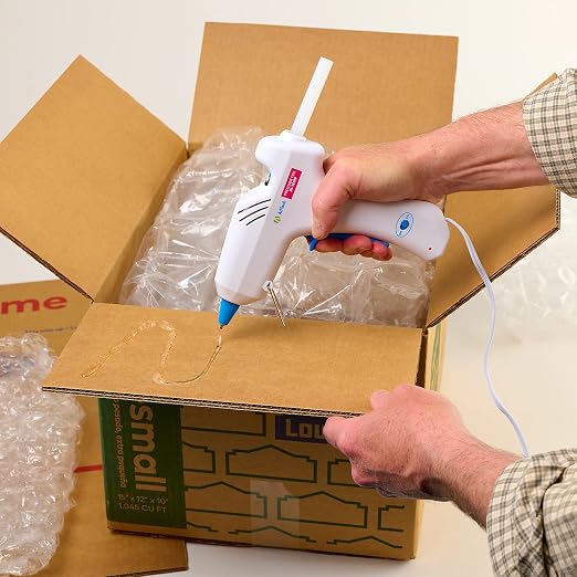 AdTech Professional High-Strength Industrial Bond Hot Glue Sticks – 10" Full Size, Clear, High Temp, Fast 20-Second Set Time, Strong Adhesion to Most Materials, 5 lb Box