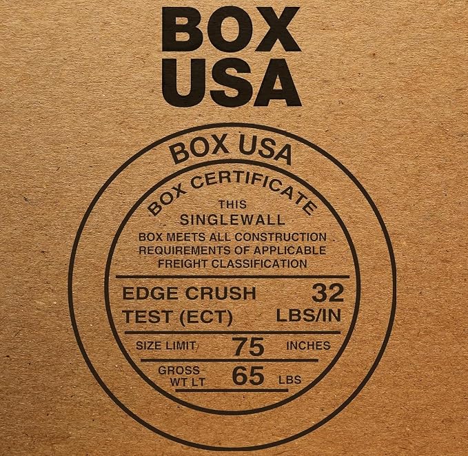 BOX USA Small Shipping Boxes 12"L x 8"W x 6"H (25-Pack) - Corrugated Cardboard Box for Moving, Mailing, Packing, Packaging and Storage