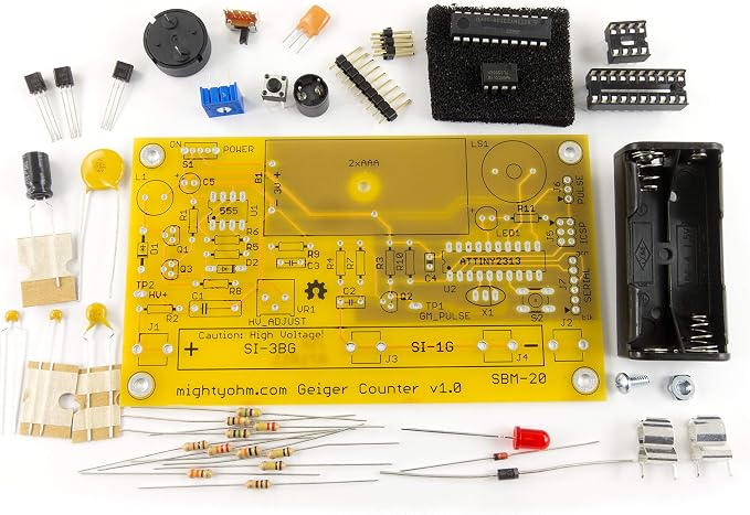 Geiger Counter Kit Bundle