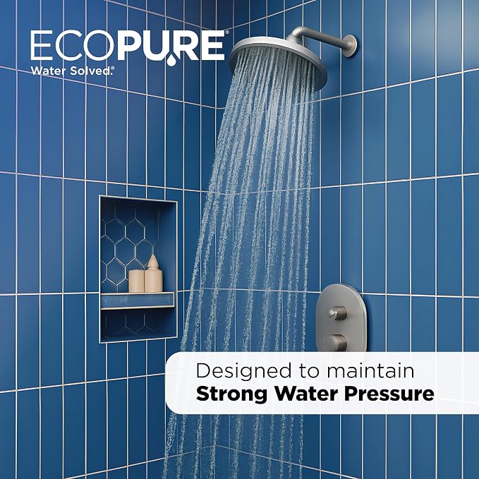 EcoPure EPW4P Pleated Whole Home Replacement Water Filter-Universal Fits Most Major Brand Systems
