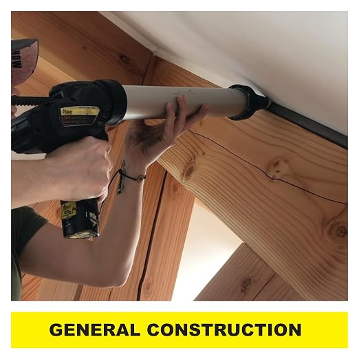 Albion Engineering E12S20 B-Line Cordless Sausage Caulking Gun, No Drip, 12V, 20 oz