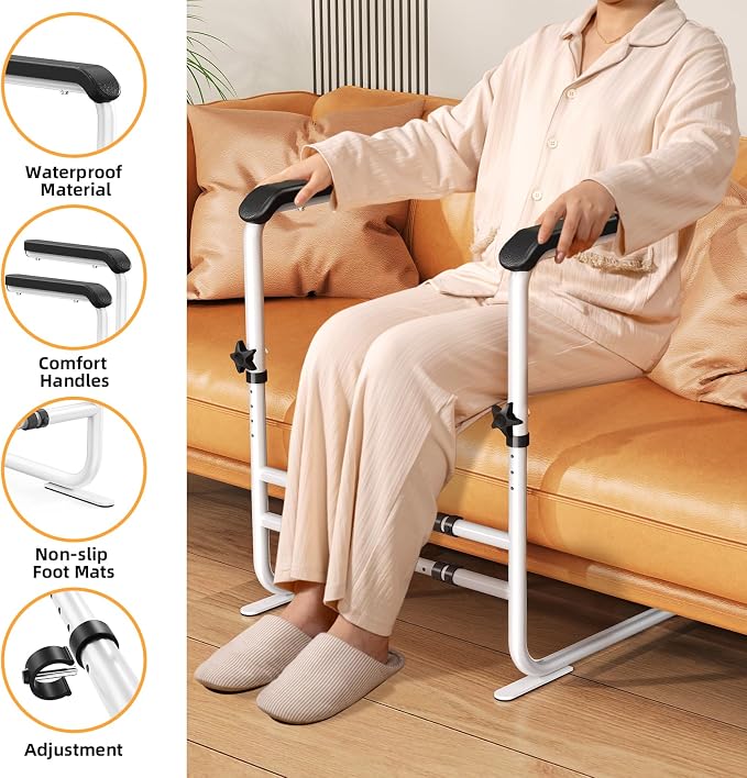 Couch Stand Assist for Elderly, Height and Width Adjustable Chair Sofa Lift Assist Devices for Senior, Disabled,Pregnancy, Chair Mobility Daily Aid, 450 lbs Capacity