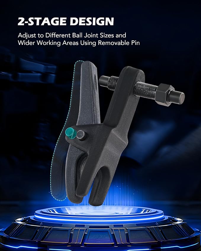 Orion Motor Tech Ball Joint Separator, Ball Joint Removal Tool for Separating Ball Joints Arms Tie Rods on Most Cars and Light Trucks, Ball Joint Puller and Extractor with 1/2" Socket