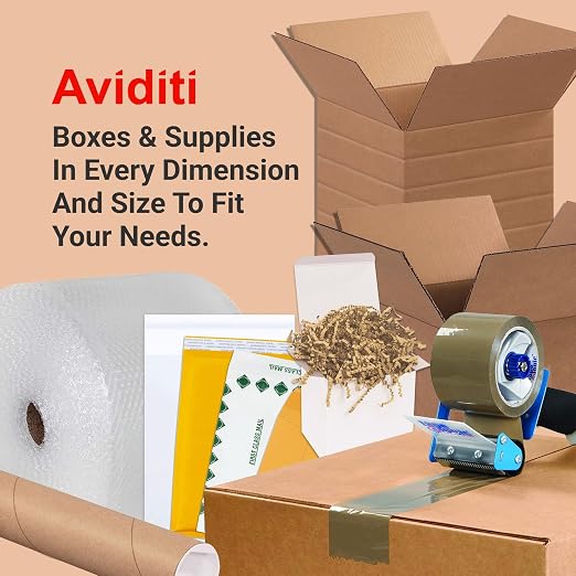 BOX USA Shipping Boxes Medium 18"L x 14"W x 10"H 25-Pack - Corrugated Cardboard Box for Moving, Mailing, Packing, Packaging and Storage