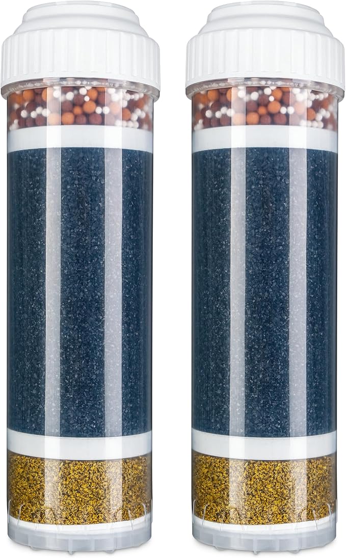 RF-1050, RF-1030, RF-2050 Replacement Filter Cartridge, 2-Pack | Compatible with APEX MR-1050, MR-1030, MR-2050 and Anchor AF-1110, AF-3110 Alkaline Mineral Countertop Water Filter
