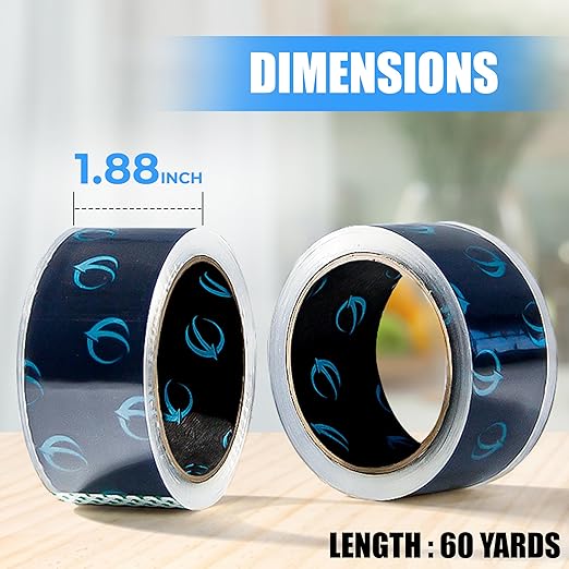 Clear Packing Tape, 36 Rolls Heavy Duty Packaging Tape for Shipping Packaging Moving Sealing, Thicker Clear Packing Tape, 1.88 inches Wide, 60 Yards Per Roll, 2160 Total Yards