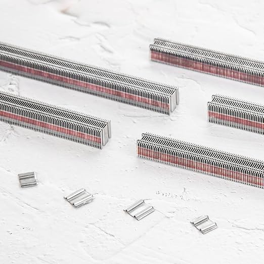 meite Corrugated Fasteners MC1212 1/2-Inch Crown by 1/2-Inch Length Micro Corrugated Fasteners W Staples (10,000 Counts/Box)