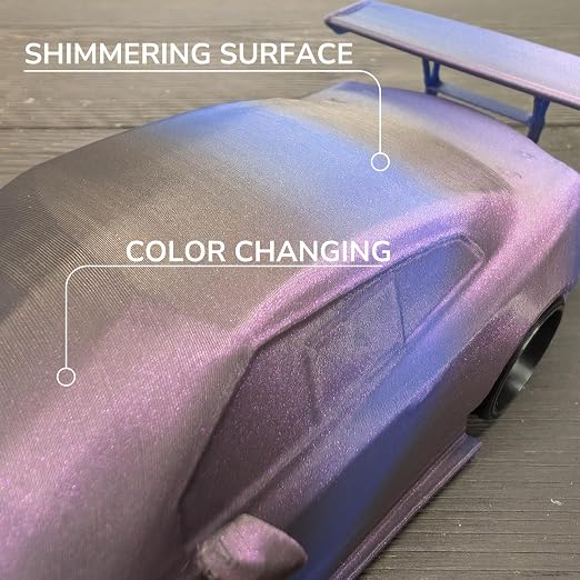 Polymaker Panchroma PLA Filament 1kg, Gradient 3D Printing Filament 1.75mm | Starlight Purple, Neatly Wound PLA for Easy Print & Smooth Feeding. Compatible with Bambu Lab & Most 3D Printers