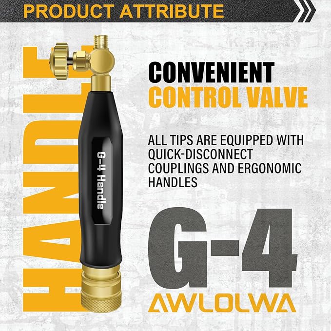 X-3B Air Acetylene Torch Kit Fuel Gas kit Professional Series with B-Type Regulator, A-3 A-11 tip Nozzles and Ah-12 Hose